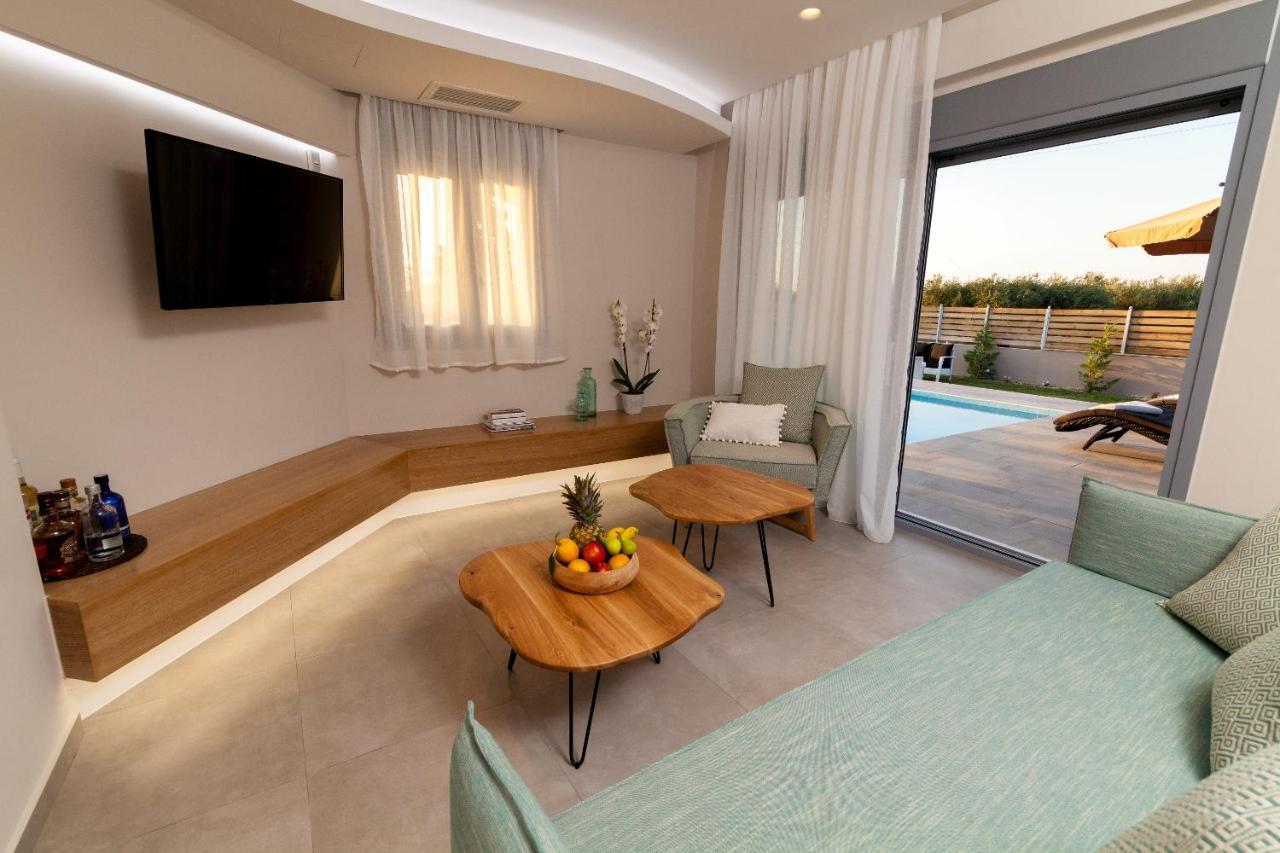 Villa Santa Barbara Hersonisos 헐소니소스 외부 사진