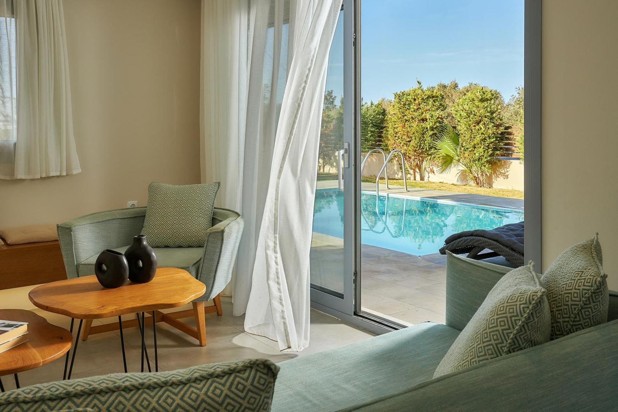 Villa Santa Barbara Hersonisos 헐소니소스 외부 사진