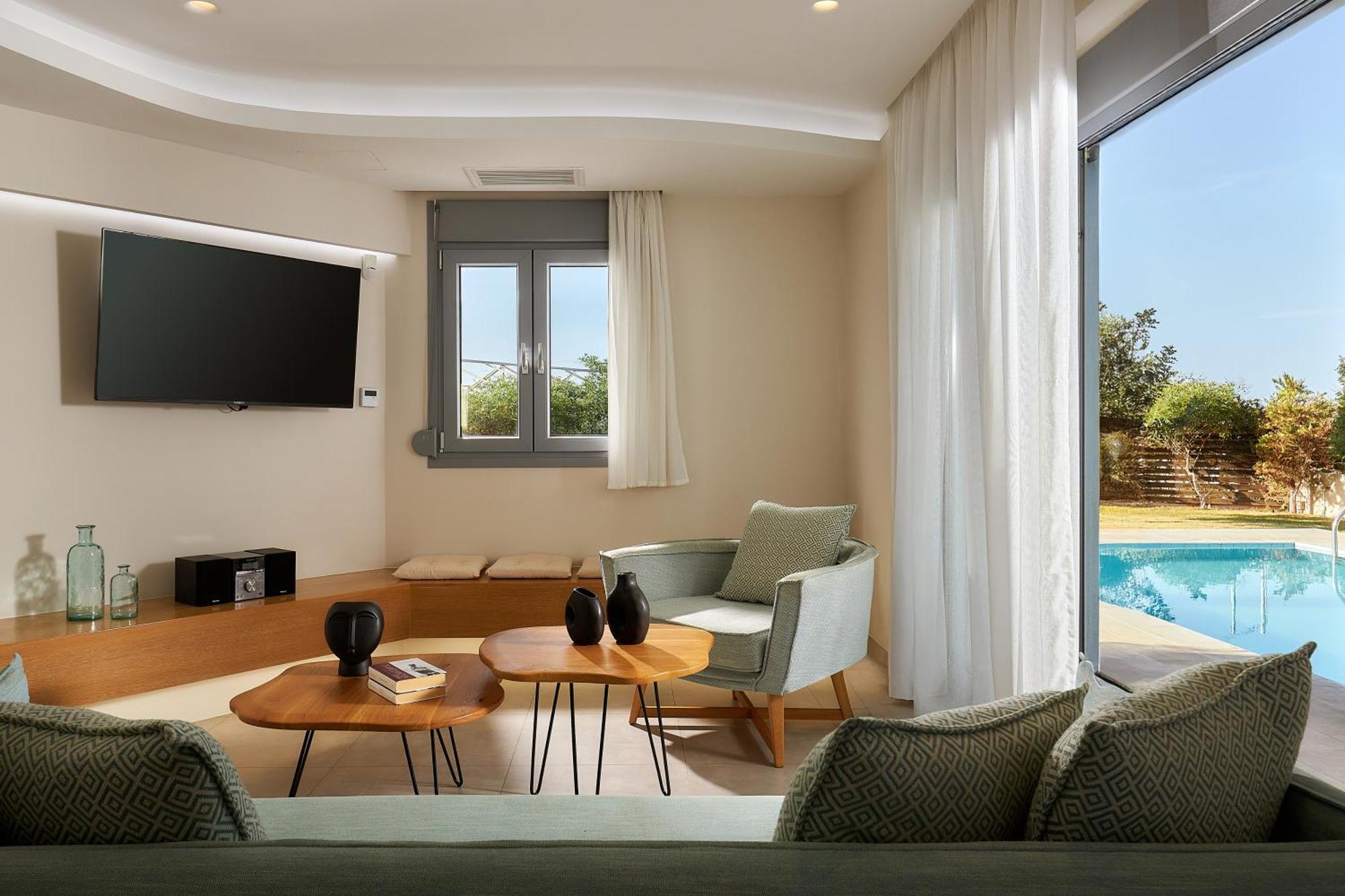 Villa Santa Barbara Hersonisos 헐소니소스 외부 사진