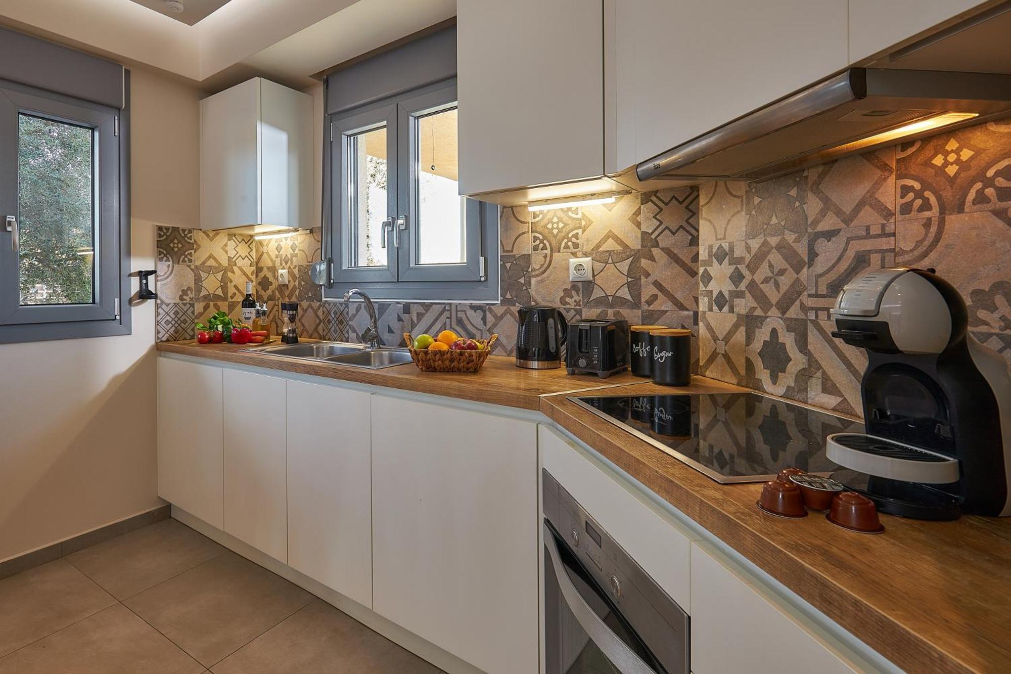 Villa Santa Barbara Hersonisos 헐소니소스 외부 사진