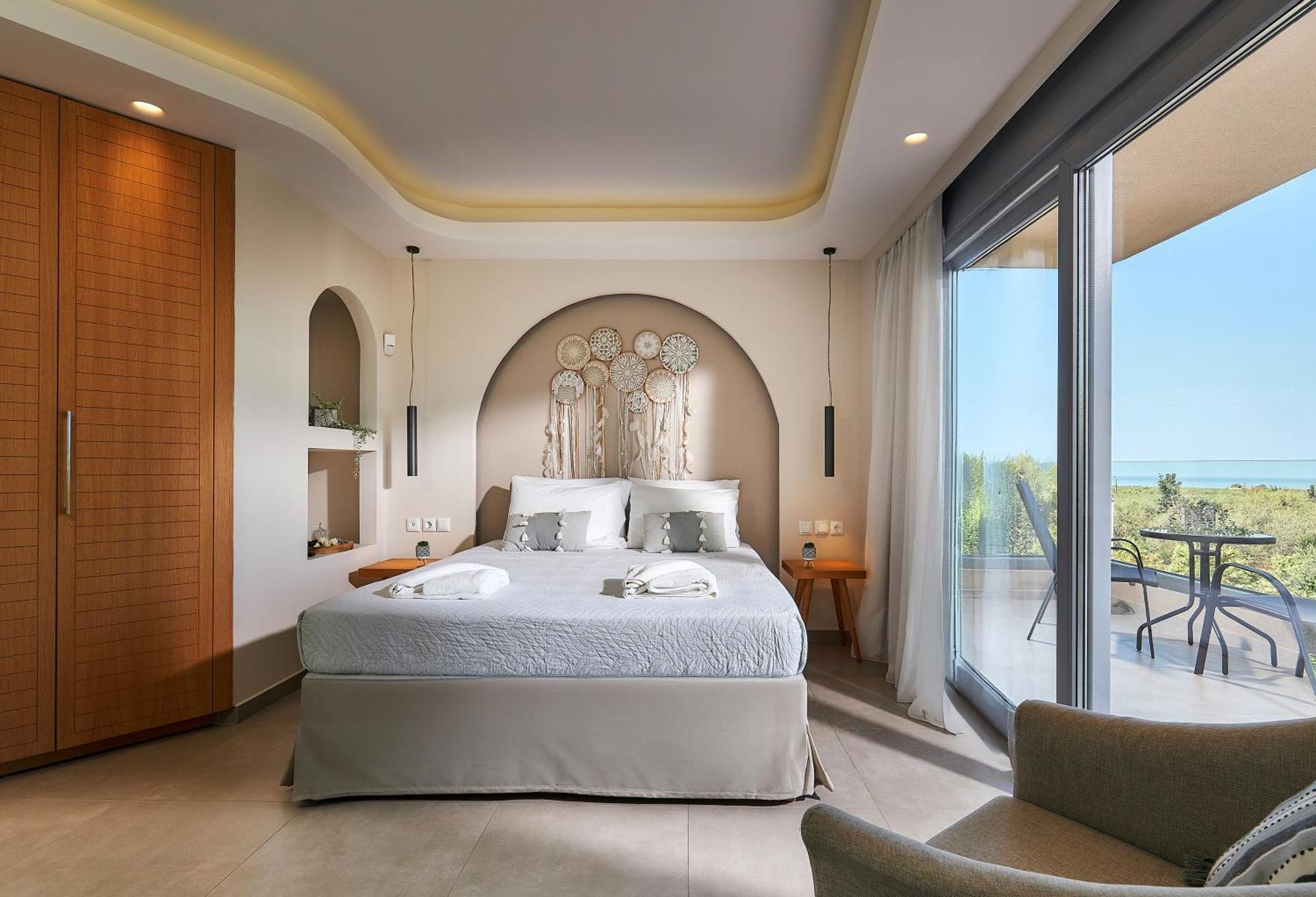Villa Santa Barbara Hersonisos 헐소니소스 외부 사진