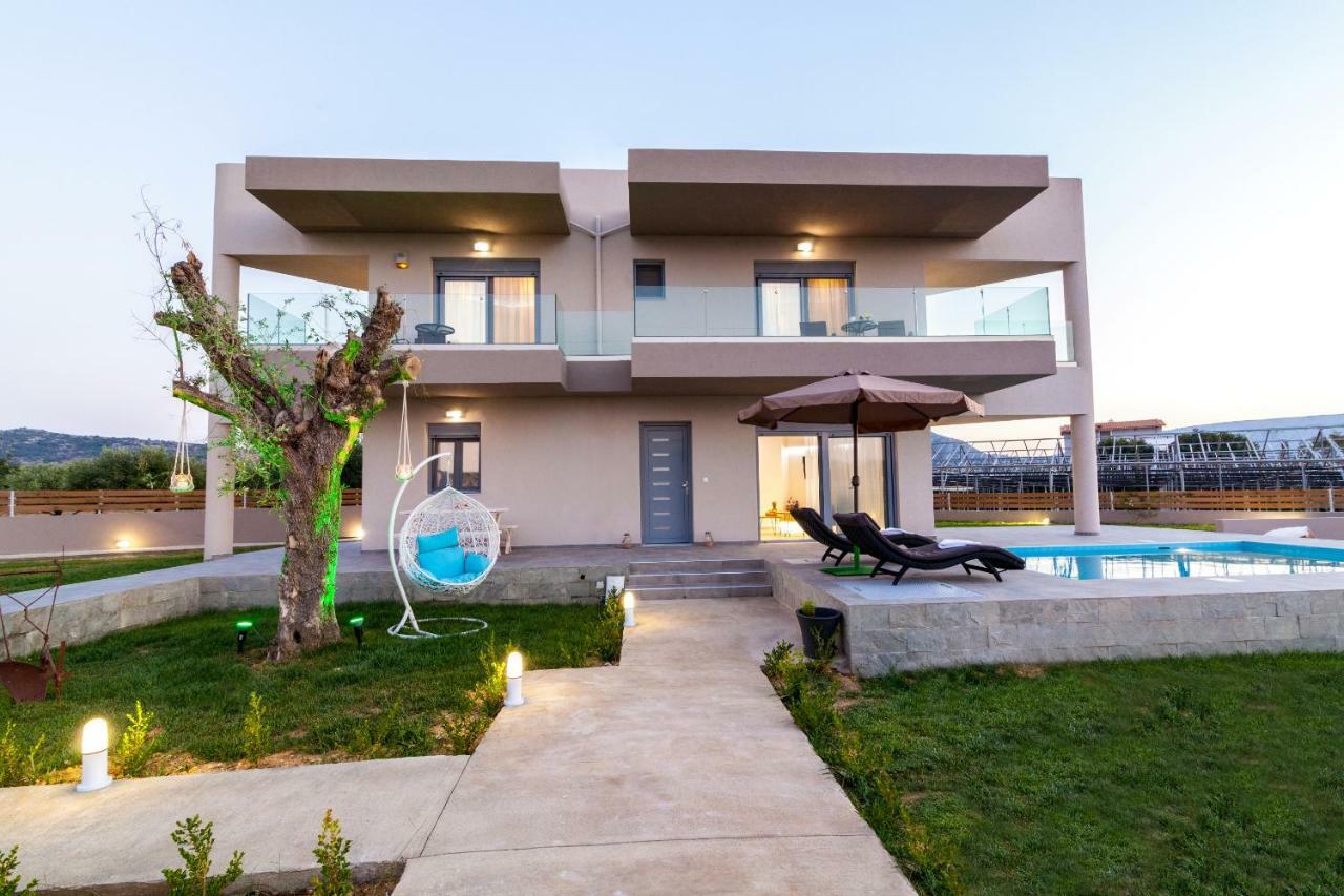 Villa Santa Barbara Hersonisos 헐소니소스 외부 사진